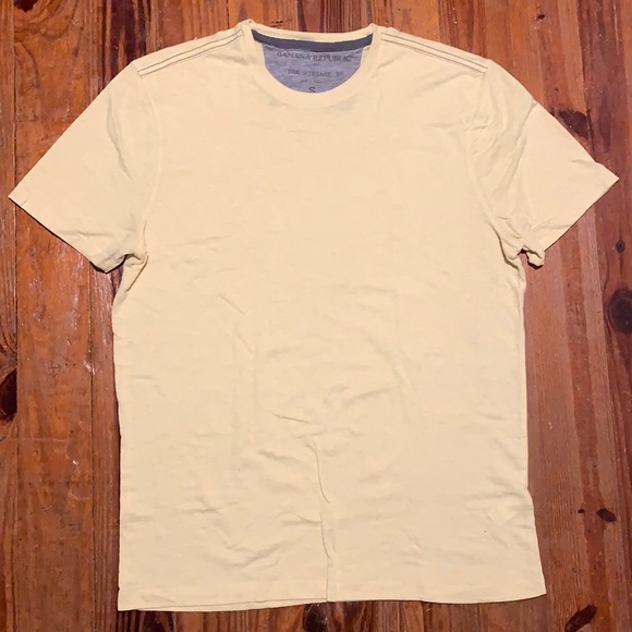 Yellow Banana Republic T-Shirt